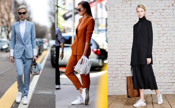 10 maneras de usar tus tenis blancos