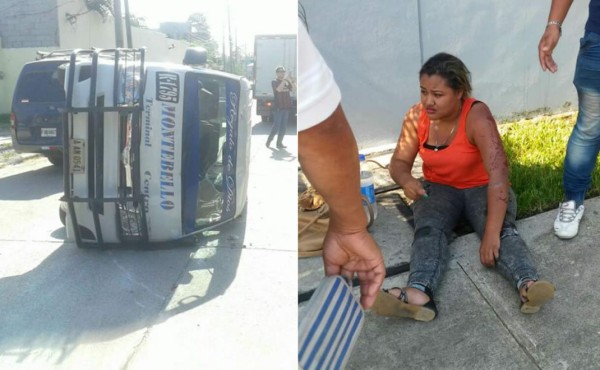 Rapidito protagoniza otro accidente en San Pedro Sula