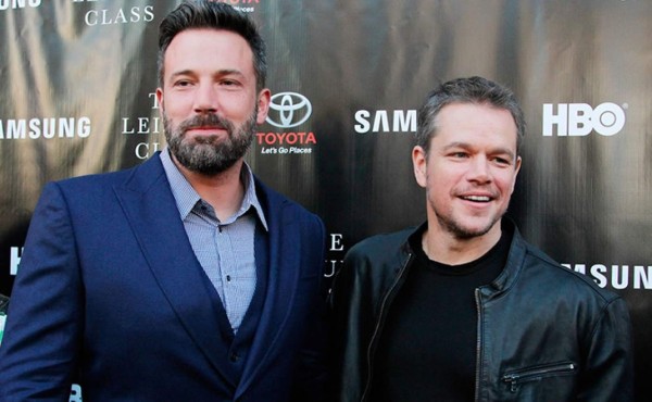 Matt Damon captado con la exnovia de su amigo Ben Affleck