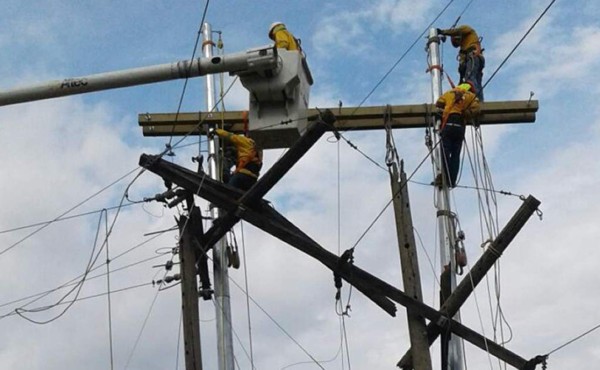 Sectores de San Pedro Sula y Siguatepeque no tendrán energía este domingo