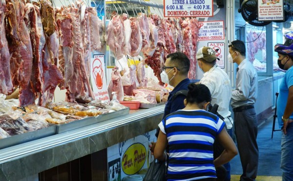 Baja precio de carnes y lácteos en mercados en San Pedro Sula