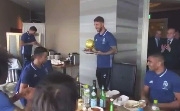 Real Madrid le celebra a Cristiano Ronaldo por su logrado Balón de Oro