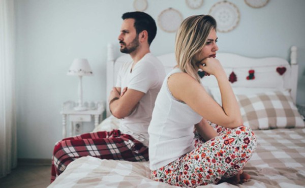 Pareja con serios problemas en la intimidad&nbsp;&nbsp;