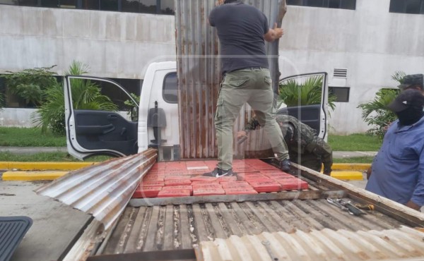 SPS: hallan 60 kilos de cocaína ocultos en un camión