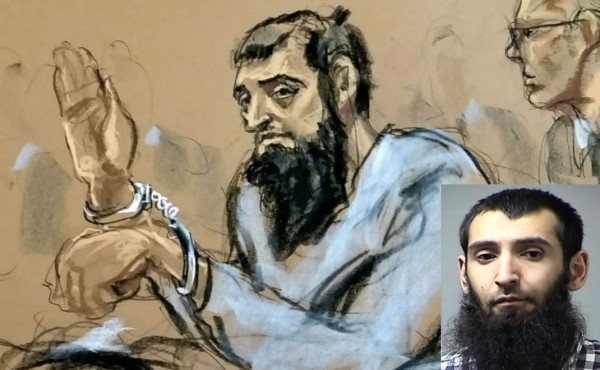 Descaro: atacante de Nueva York hace un pedido insólito a policías  