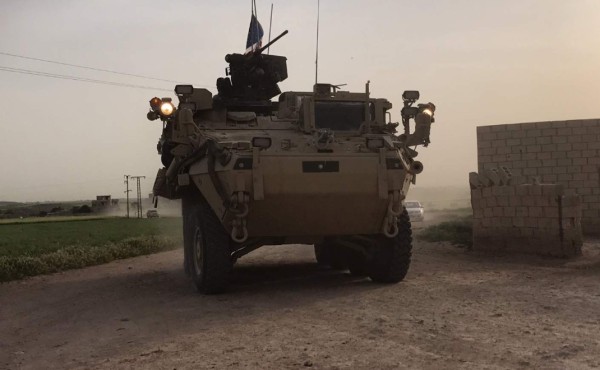 EUA despliega tropas en frontera de Turquía con Siria