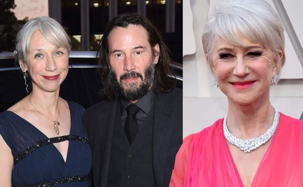 Confunden a novia de Keanu Reeves con la actriz de 74 años Helen Mirren