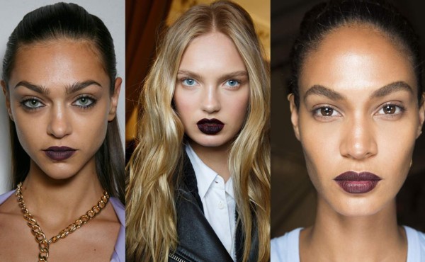 Labios 'Dark,' el capricho de la temporada