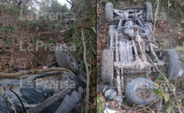 Una persona muerta y 12 heridas en accidente vial en Lempira