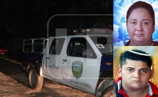 Equipos policiales investigan asesinato de esposos en San Pedro Sula