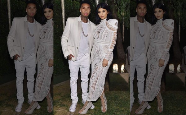 Tyga bromea acerca de ser el padre del supuesto bebé que espera Kylie Jenner