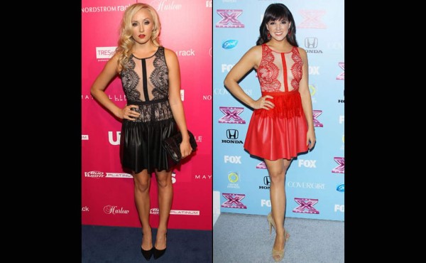 Dos mujeres un mismo vestido ¿Quién lo luce mejor?