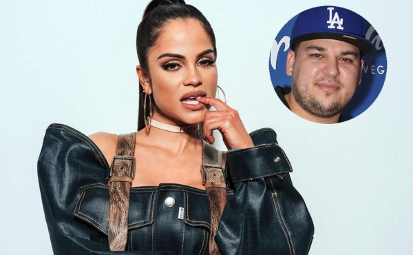 Natti Natasha coquetea con Rob Kardashian en redes sociales