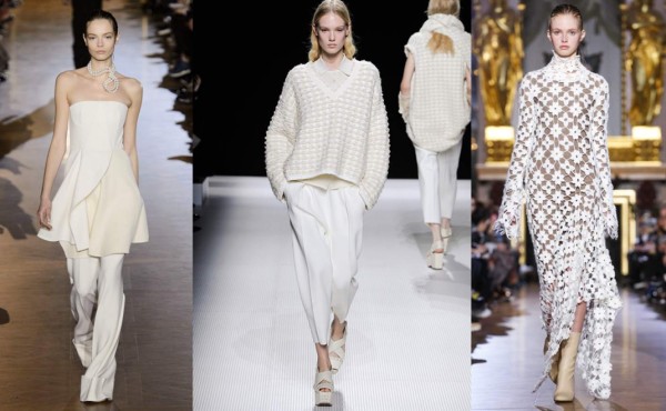 El blanco también se usa para la temporada invernal