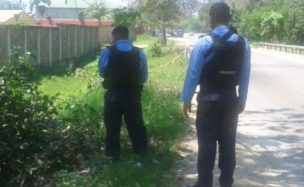 Hallan cadáver de un hombre en San Pedro Sula