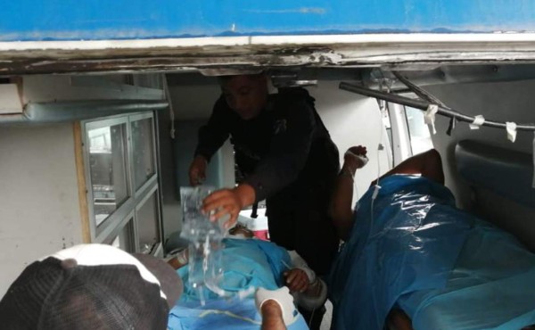 Cámaras de seguridad captaron ataque contra agentes penitenciarios en Juticalpa