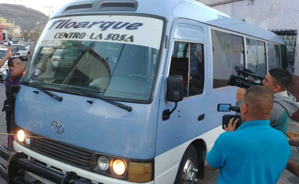 Atentan contra conductor de rapidito en Tegucigalpa