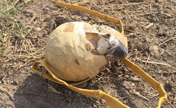 Lanzan una bomba cerca del peaje hacia El Progreso, Yoro