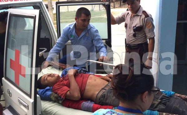 Samuel Gómez fue trasladado al hospital Mario Rivas debido a la gravedad de sus heridas.