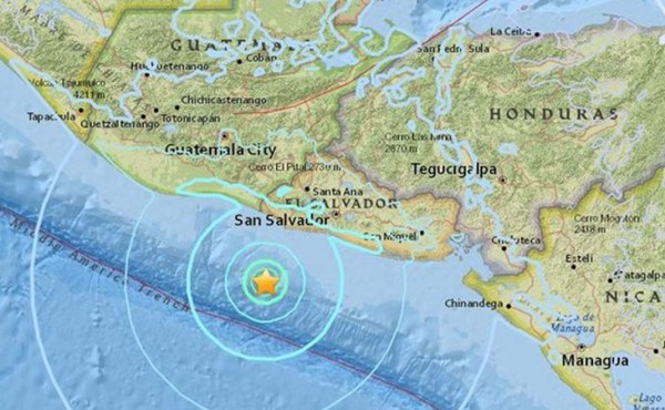 Sismo de 6,2 grados Richter sacude El Salvador y provoca alarma