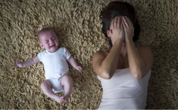 Tras el parto, ¿el desánimo empeora?