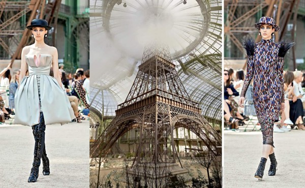 Karl Lagerfeld ama la torre Eiffel