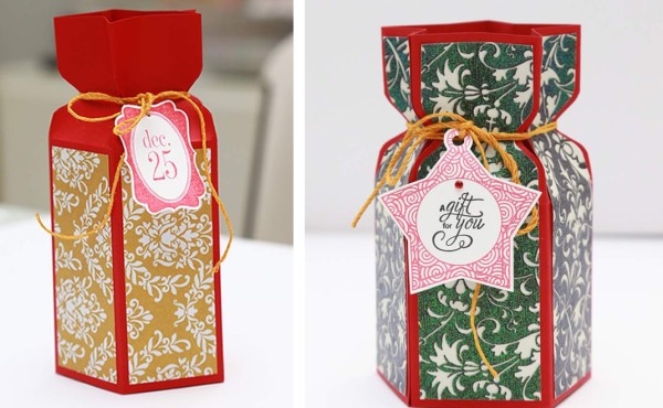 Elabore una fácil y bonita caja para regalo