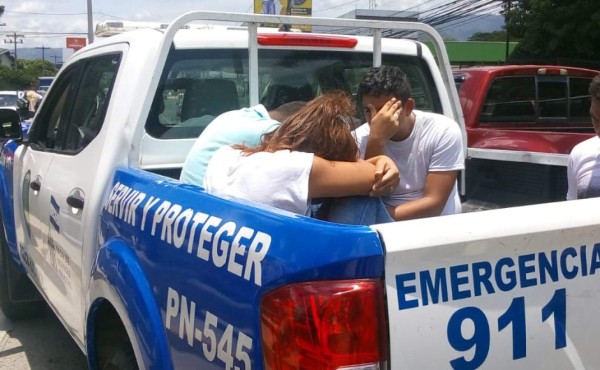 Cae banda de asaltantes que atemorizaba en Río Blanco de San Pedro Sula