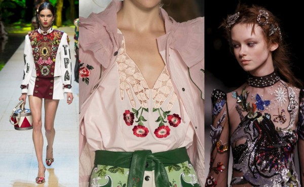 Los bordados conquistan la moda con una estilizada propuesta