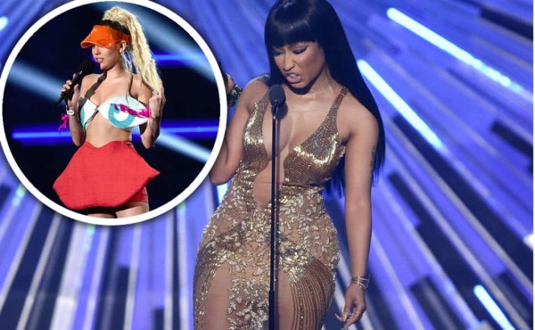 Nicki Minaj ataca a Miley Cyrus en los VMA