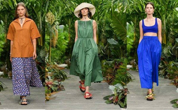 Nueva York inaugura con un desfile en una azotea