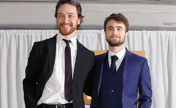 Daniel Radcliffe se sintió intimidado con James McAvoy