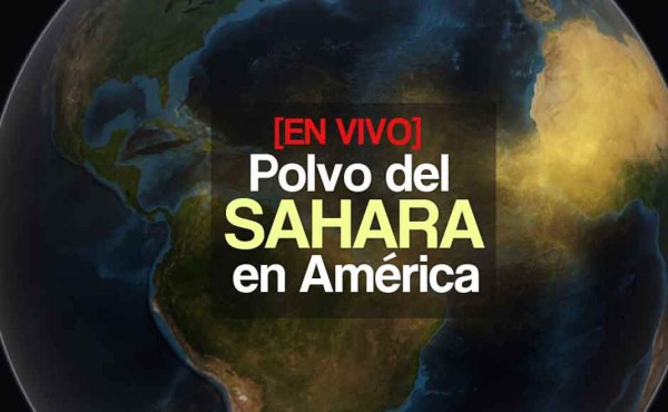 El curso del polvo del Sahara en Centroamérica