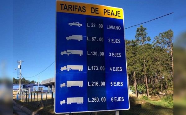 Aumenta el precio del peaje en la carretera CA-5