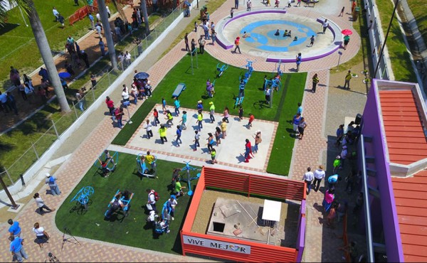 San Pedro Sula ya cuenta con cuatro megaparques