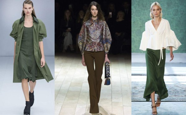 Mangas abultadas, muy retros y extravagantes