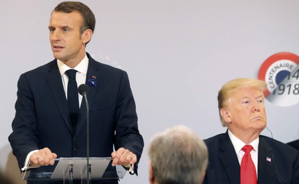 Presidencia francesa se niega a comentar tuits de Trump