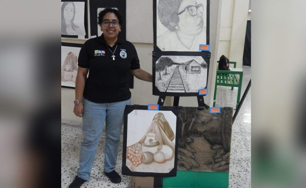 Pamela, una autista que se conecta al mundo con su arte