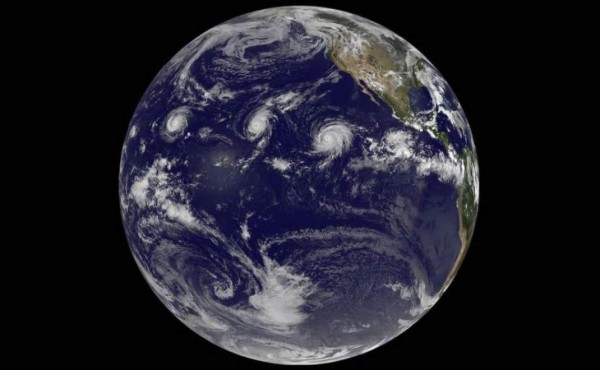 Se forman tres potentes huracanes en el Pacífico por el fenómeno de ‘El Niño’