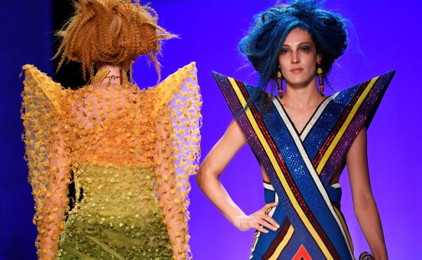 Las geishas acuáticas de Gaultier desfilan en la Alta Costura de París