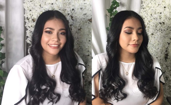 Ojos ahumados en tonos tierra