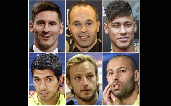 El Barça, el más representado en los 23 jugadores por Balón de Oro