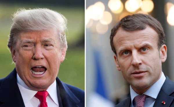 Macron manifiesta a Trump su preocupación por su posición sobre Jerusalén