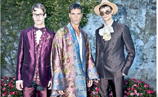 Moda solo para caballeros audaces