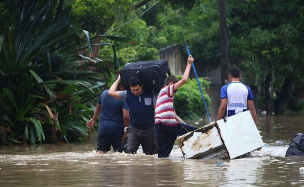 Emiten alerta amarilla para ocho departamentos de Honduras
