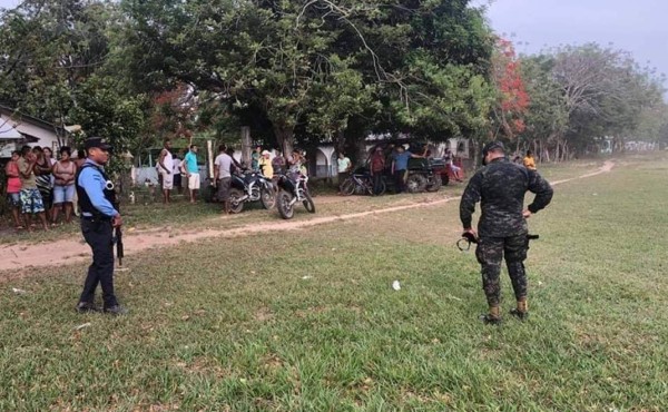 Masacre deja cuatro personas muertas y dos heridas en Puerto Lempira