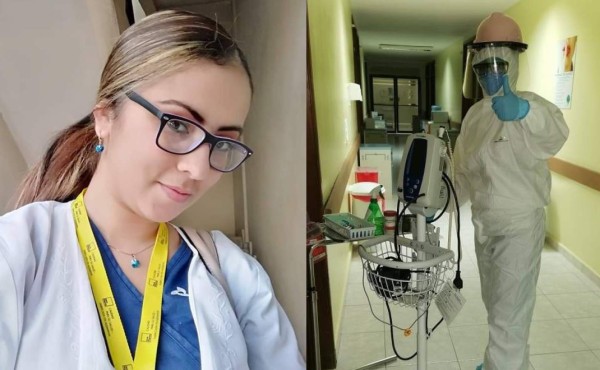 Joven enfermera venció el COVID-19 en San Pedro Sula y ahora sigue trabajando