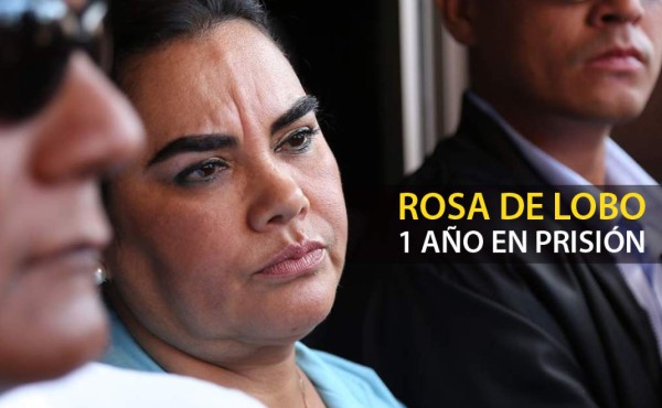 Rosa Elena de Lobo: las 17 claves de su primer año en prisión