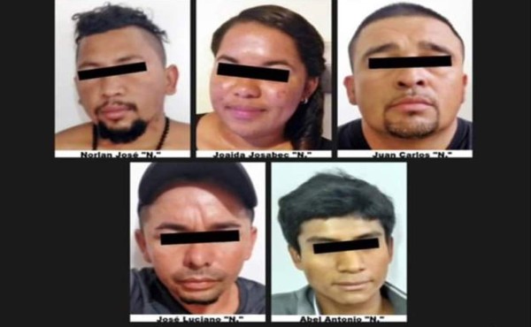 Condenan en México a cinco hondureños a 75 años de prisión