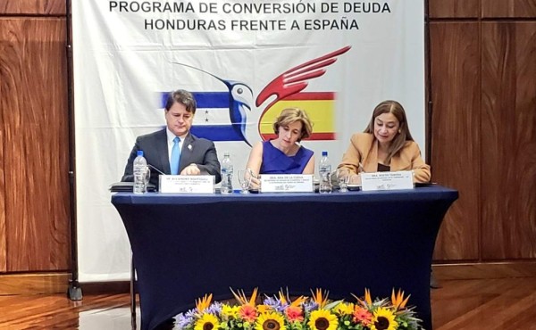 Honduras y España cierran Programa de Conversión de Deuda suscrito en 2005